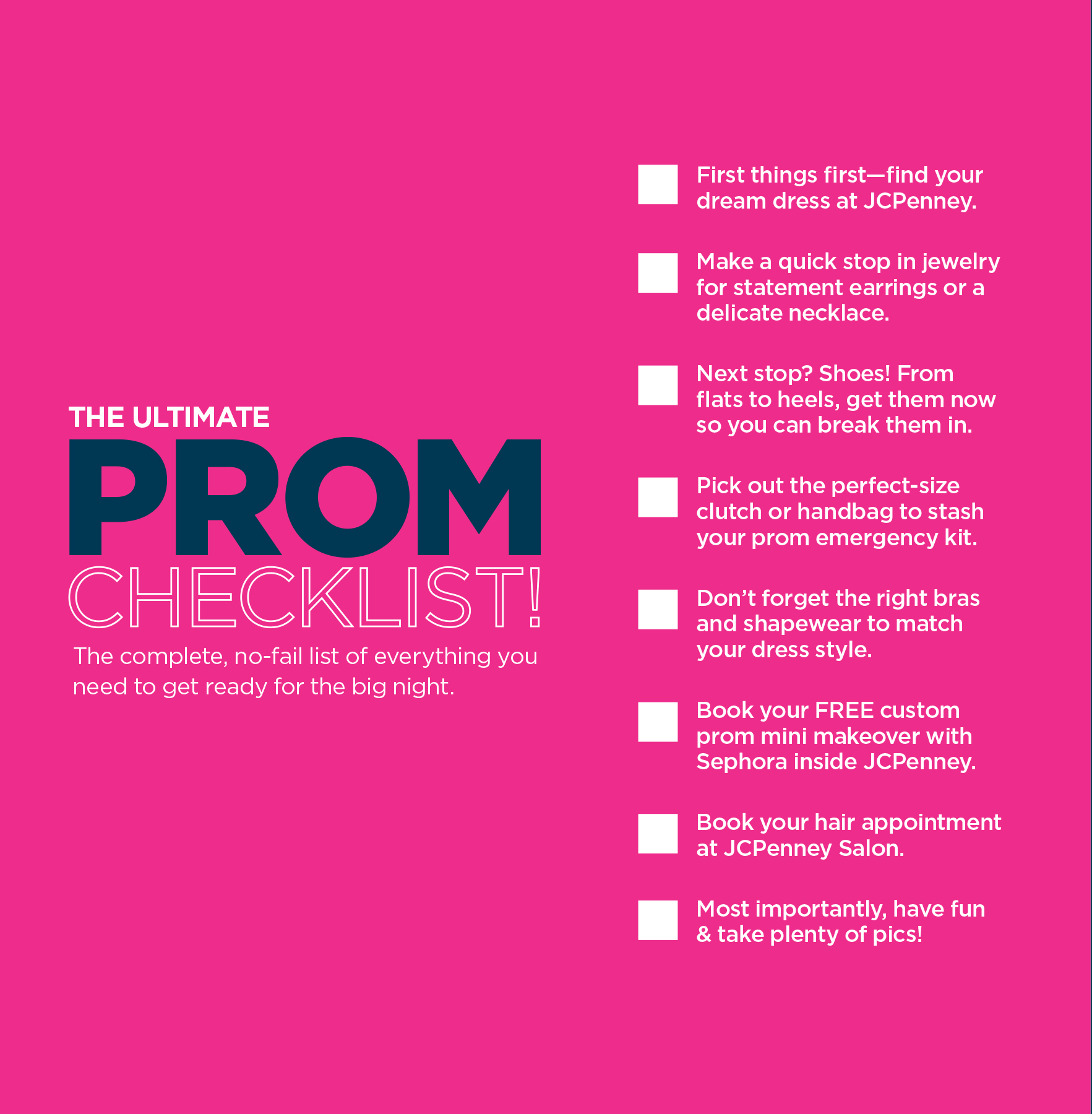 Teens invited to shop for prom necessities at the JCPenney “Get Prepped for  Prom” event - Penney IP LLC
