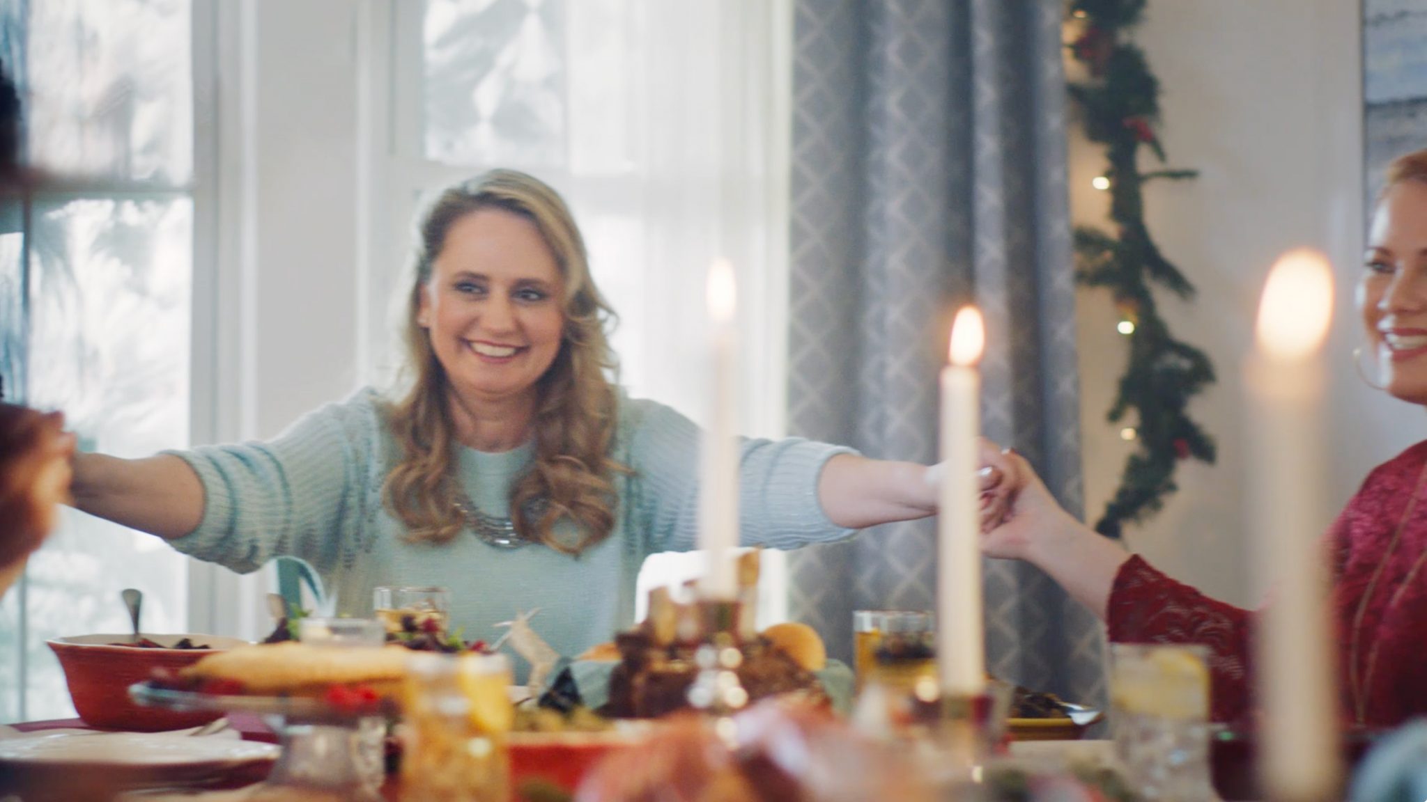 JCPenney associate Sena Longley is featured in this year’s holiday commercial